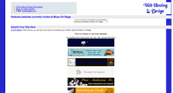 Desktop Screenshot of bluesonstage.com